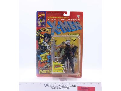 Wolverine 5th Edition W/Thrusting Knife & Trading Card X-Men 1993 Toy Biz MOC