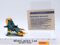 Dreadnok Air Skiff 100% Complete GI Joe 1987 Hasbro Vintage Figure Vehicle