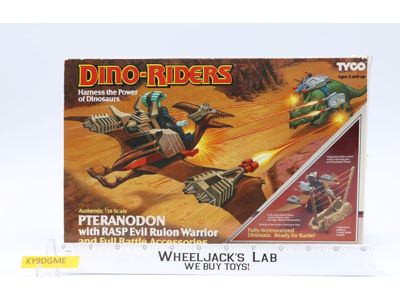 Pteranodon W/Rasp 100% Complete Dino Riders 1987 Tyco Vintage Action Figure