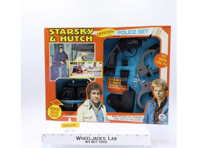 Starsky & Hutch Police Set 1976 Spelling-Goldberg Pistol Holster Handcuffs NEW