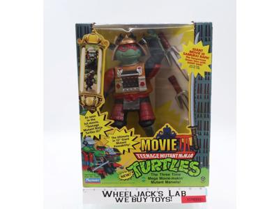 Giant Movie III Samurai Raph TMNT 1993 Playmates Action Figure NEW MISB SEALED