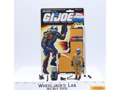 Frag-Viper V1 100% Complete 34 Cardback 1989 G.I. Joe Hasbro Vintage Figure