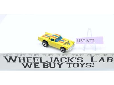 '57 T-Bird Yellow 1977 Mattel Blackwall Vintage Hot Wheels