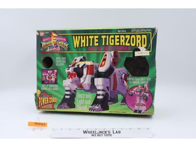 White Tigerzord Power Rangers 1994 Bandai Action Figure