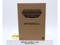 Spinnerella w/ Mailer MOSC NEW He-Man Classics MOTUC 30th Anniv. 2014 Mattel