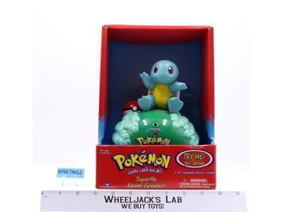 Squirtle Room Greeter! #07 Pokemon 1999 Trendmasters NEW SEALED
