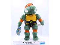 Michelangelo TMNT Teenage Mutant Ninja Turtles 1989 Playmates 14" Stuffed Plush