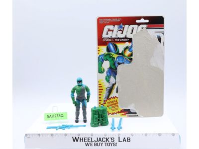 Flak-Viper 100% Complete W Cardback 1991 G.I. Joe Hasbro Vintage Action Figure