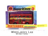 Super Kings K-15 The Londoner NEW Matchbox 1973 W/Box England Vintage