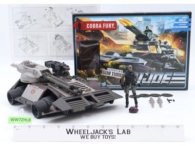 Cobra Fury With Alley-Viper Officer G.I. Joe 2010 Hasbro Action Figure Vehicle