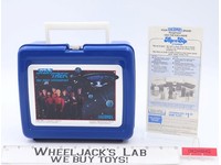 Star Trek The Next Generation Blue Plastic Lunch Box 1988 Thermos Brand