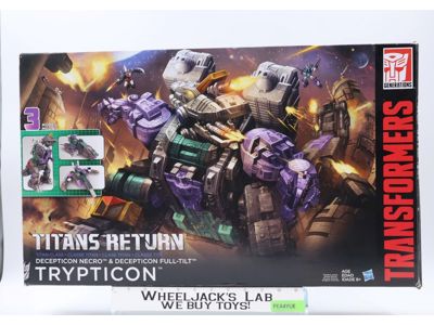 Trypticon 100% Complete Transformers Titans Return 2015 Hasbro Action Figure