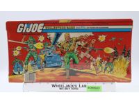 GI Joe Collectors Case 24 Action Figures W/TRAYS 1984 Tara Toy Accessory