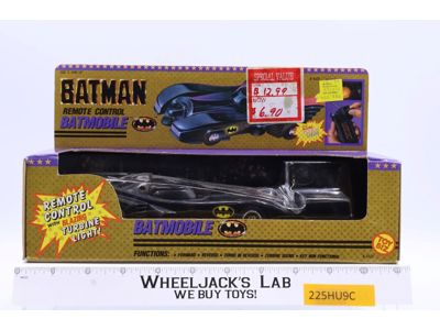 Remote Control Batmobile DC Comics Batman 1989 Toy Biz RC Car NEW SEALED