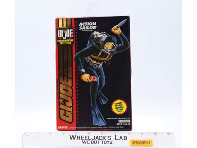Action Sailor Frogman GI Joe Commemorative Collection 1994 Hasbro Figure NEW MIB