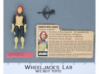 Scarlett V1 Straight Arm 100% Complete G.I. Joe 1982 Hasbro Vintage Figure