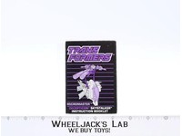 Skystalker Action Figure Instruction Manual Booklet 1988 Hasbro G1 Transformers