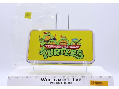 Teenage Mutant Ninja Turtle Pencil Storage Case 1989 Tin Box Company NEW