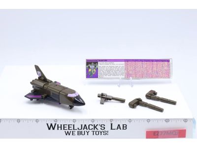 Blast Off 100% Complete Vintage 1986 G1 Transformers Hasbro Action Figure