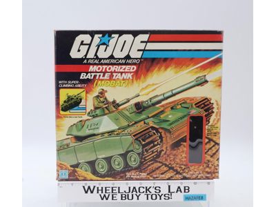 MOBAT Motorized Battle Tank W/Box GI Joe 1982 Hasbro Action Figure Vehicle