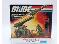 Mobile Missile System MMS W/ Hawk 100% Complete GI Joe 1982 Hasbro Action Figure