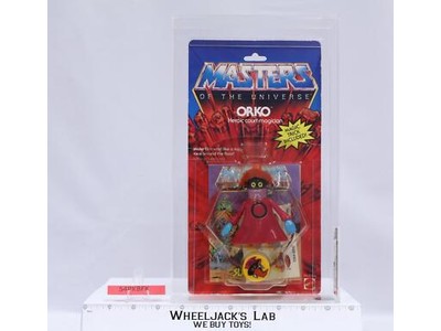 Orko CAS GRADED 70+ 70/85/95 He-Man Masters of the Universe MOTU 12-Back 1984