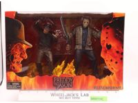 Freddy vs Jason Deluxe Boxed Set 2004 Reel Toys 8" Action Figures NEW SEALED