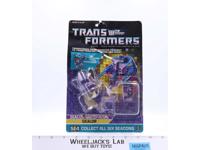 Skalor Seasons Cardback W/ Bubble ONLY Vintage 1987 G1 Transformers
