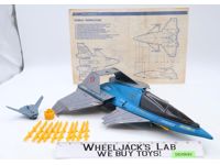 Hurricane VTOL 100% Complete 1990 GI Joe Vintage Hasbro Action Figure Vehicle