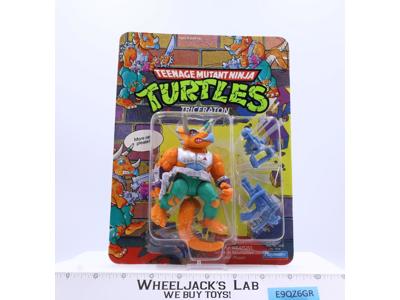 Triceraton Teenage Mutant Ninja Turtles TMNT 1990 Playmates NEW MOSC SEALED