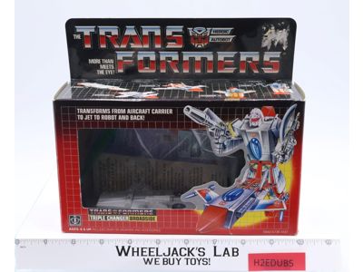 Broadside 100% Complete W/BOX1986 Vintage Hasbro G1 Transformers Figure MIB