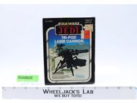 Tri-Pod Laser Cannon 100% Complete W/Box Star Wars ROTJ 1983 Kenner Vehicle