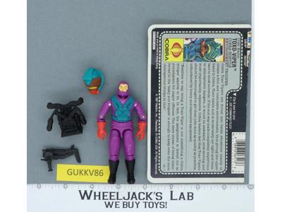 Toxo-Viper V1 100% Complete G.I. Joe 1991 Hasbro Vintage Action Figure