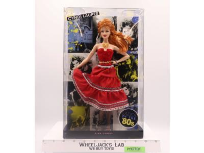 Cyndi Lauper Pink Label Ladies of the '80s Barbie 2009 Hasbro Doll NEW SEALED