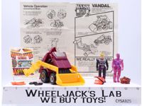 Vandal W/Floyd Mallory & Clone 100% Complete M.A.S.K. MASK 1987 Vintage Vehicle