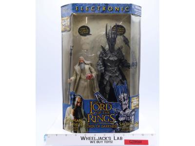 Saruman & Sauron UK EXCLUSIVE The Lord of the Rings Lords of Darkness NEW SEALED