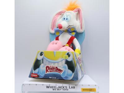 Roger Rabbit from Who Framed Roger Rabbit 1988 Playskool Plush Animal NEW MIB