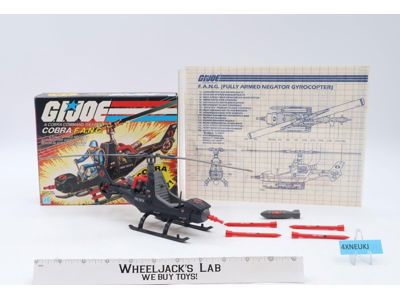 Cobra F.A.N.G. Fang 100% Complete GI Joe 1983 Hasbro Action Figure Vehicle