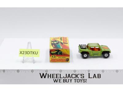 Baja Buggy No 13 Lesney Superfast Matchbox 1971 W/Box England Vintage