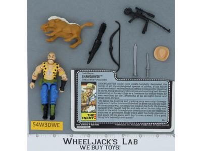Gnawgahyde V1 100% Complete G.I. Joe 1989 Hasbro Vintage Action Figure