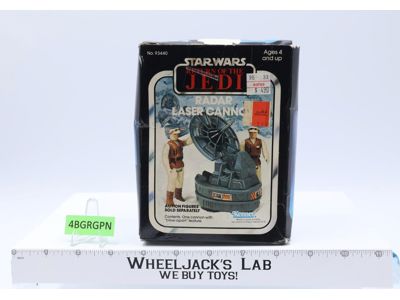 Radar Laser Cannon Mini Rig 100% Complete 1982 Star Wars ESB Kenner NEW MIB