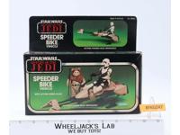 Speeder Bike 100% Complete W/Box Star Wars ROTJ 1983 Kenner Vehicle