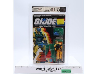 Lightfoot AFA GRADED 85 85/85/90 GI Joe 34-Back 1988 Hasbro Figure NEW SEALED