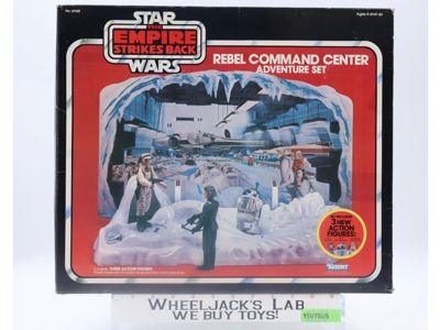 Rebel Command Center Adventure Playset Complete W/Box Star Wars ESB 1983 Kenner