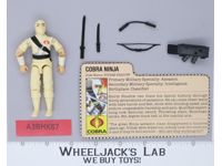 Storm Shadow V1 100% Complete G.I. Joe 1984 Hasbro Vintage Action Figure