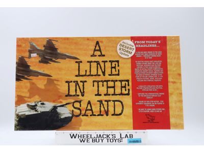 A Line in the Sand Desert Storm Board Game 1991 TSR Inc NEW SEALED