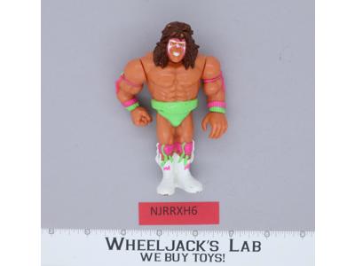 Ultimate Warrior 100% Complete WWE WWF Wrestling 1990 Hasbro Vintage Figure
