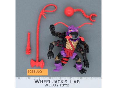 Anthrax 100% Complete Teenage Mutant Ninja Turtles Playmates 1992 Vintage Figure
