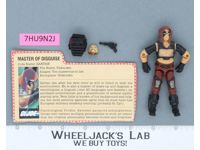Zartan V1 100% Complete G.I. Joe 1984 Hasbro Vintage Action Figure