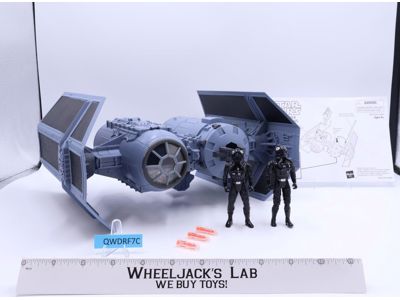 Tie Bomber 100% Complete Star Wars Power of the Jedi 2002 Hasbro Vehicle